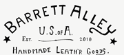 eshop at web store for Mens Belts Made in America at Barrett Alley in product category Clothing Accessories